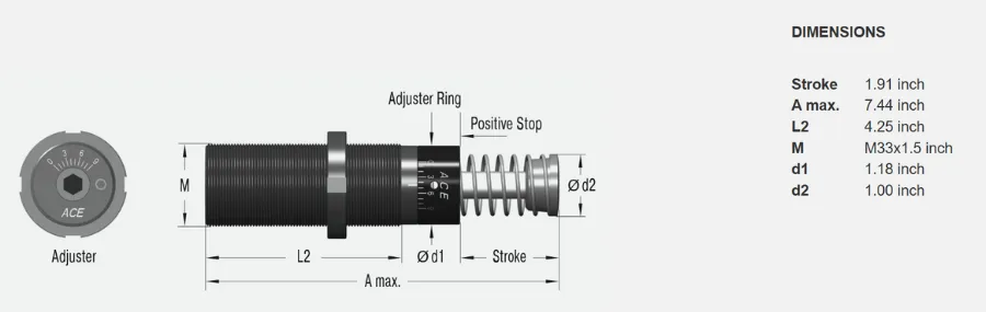 Shock Absorbers ML3350M